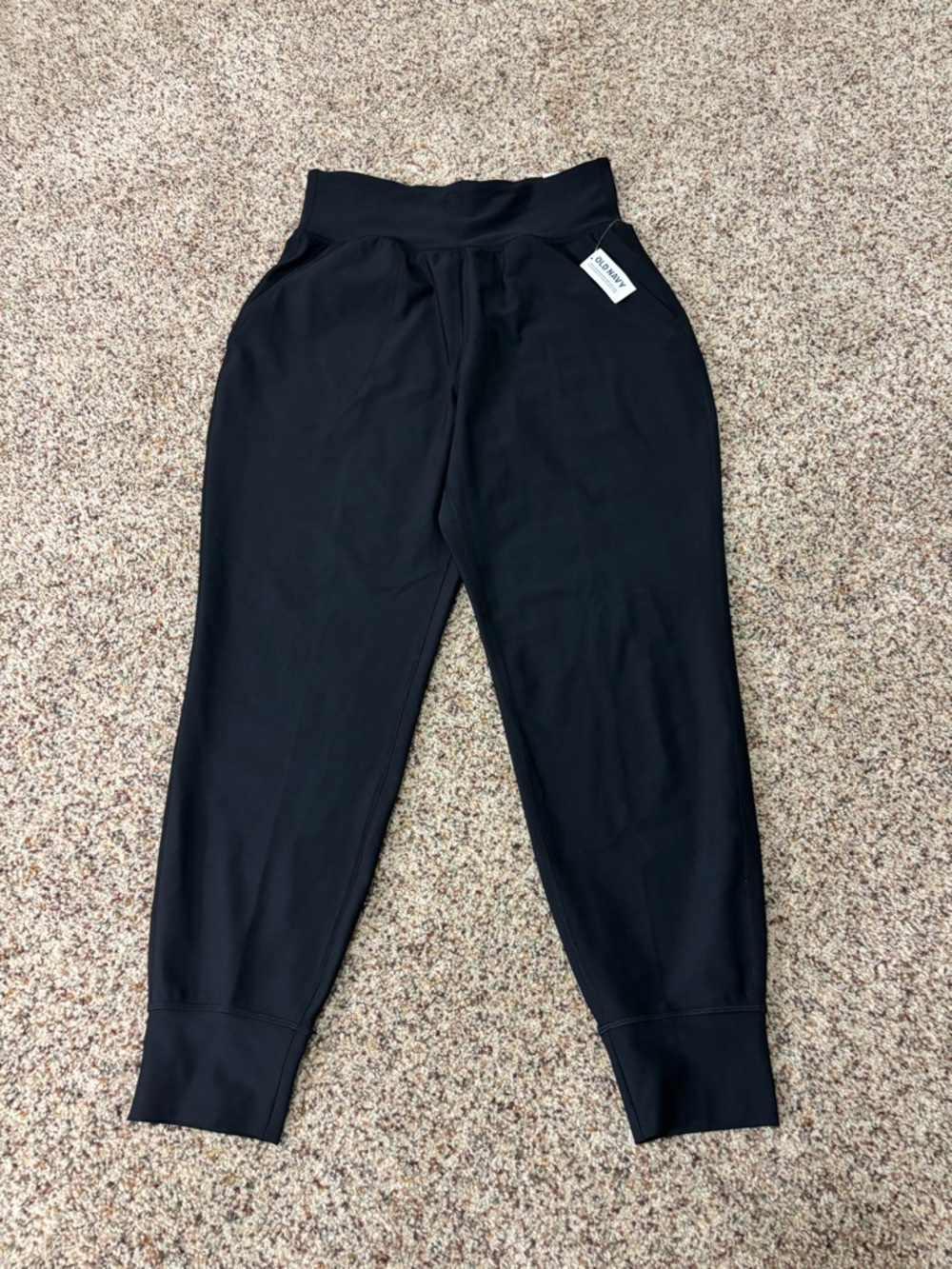 Women’s Black High-Waist Joggers